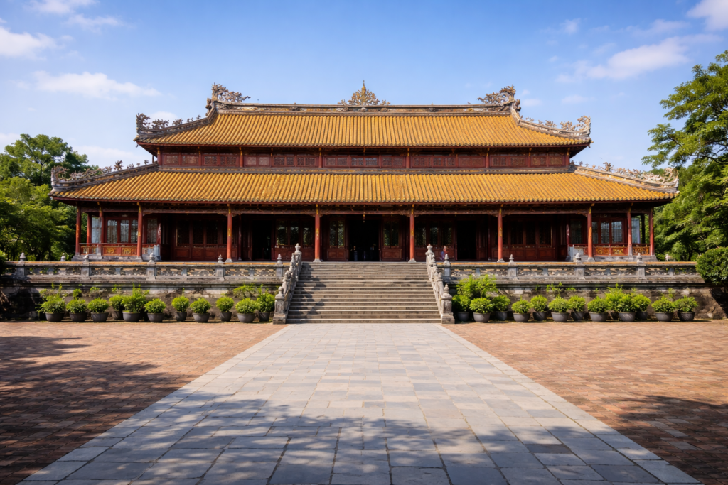 Thái-Hòa-Palast in der Kaiserlichen Zitadelle von Huế