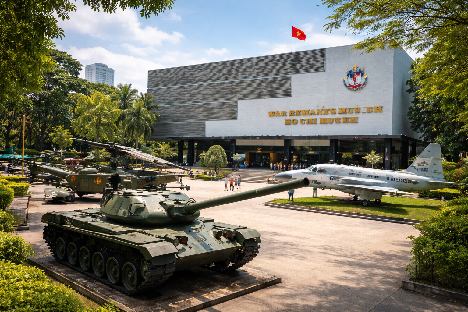 Kriegsmuseum Ho-Chi-Minh-Stadt